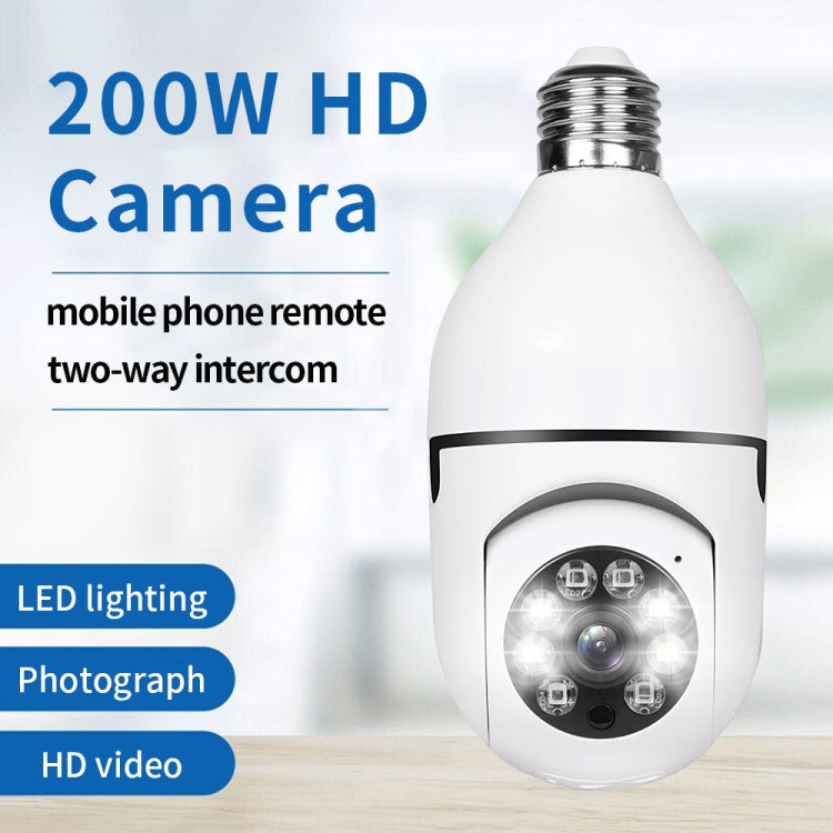 A6 2MP HD Light Bulb WiFi Camera Support Motion Detection/Two-way Audio/Night Vision/TF Card, With 32G Memory Card A6 2MP HD Light Bulb WiFi Camera Support Motion Detection/Two-way Audio/Night Vision/TF Card, With 32G Memory Card